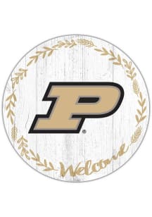 Purdue Boilermakers Welcome Circle Sign