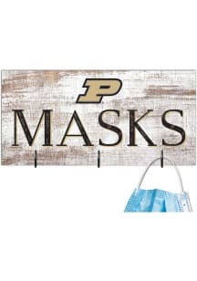 Purdue Boilermakers Mask Holder Sign