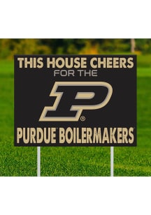 Purdue Boilermakers This House Cheers For Yard Sign