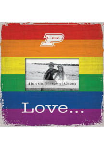 Purdue Boilermakers Love Pride Picture Frame