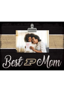 Purdue Boilermakers Best Mom Clip Picture Frame