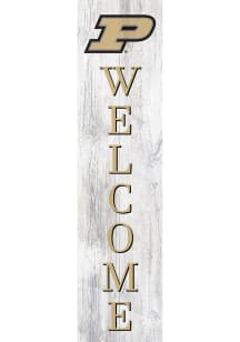 Purdue Boilermakers 24 Inch Welcome Leaner Sign