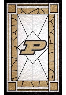 Purdue Boilermakers Stained Glass Sign
