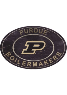 Purdue Boilermakers 46 Inch Heritage Oval Sign