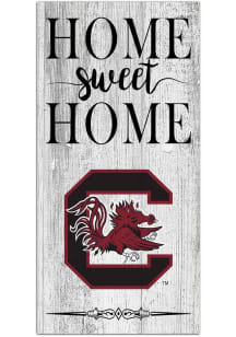 South Carolina Gamecocks Home Sweet Home Whitewashed Sign