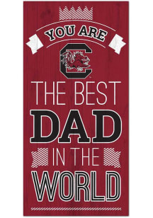 South Carolina Gamecocks Best Dad in the World Sign