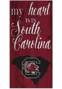 South Carolina Gamecocks My Heart State Sign