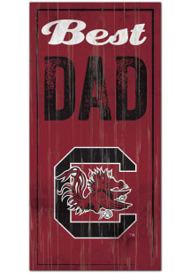 South Carolina Gamecocks Best Dad Sign