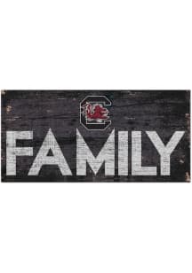 South Carolina Gamecocks Family 6x12 Sign