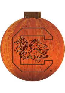 South Carolina Gamecocks Halloween Pumpkin Sign