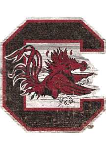 South Carolina Gamecocks Team Logo 8 Inch Cutout Sign
