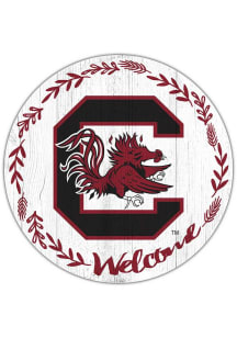 South Carolina Gamecocks Welcome Circle Sign