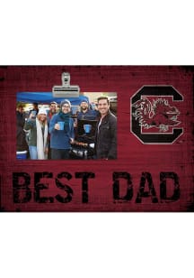 South Carolina Gamecocks Best Dad Clip Picture Frame