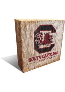 South Carolina Gamecocks Logo Block Sign