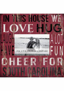 South Carolina Gamecocks In This House 10x10 Picture Frame