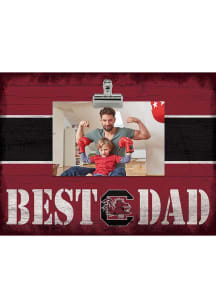 South Carolina Gamecocks Best Dad Clip Picture Frame