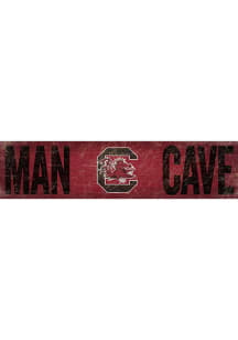 South Carolina Gamecocks Man Cave 6x24 Sign