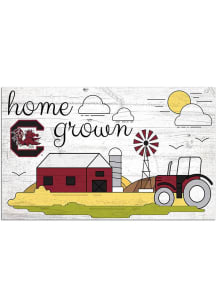 South Carolina Gamecocks Home Grown Sign