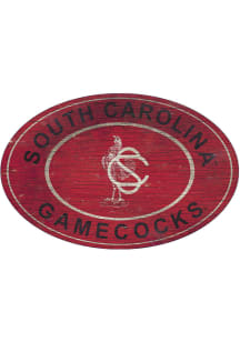 South Carolina Gamecocks 46 Inch Heritage Oval Sign