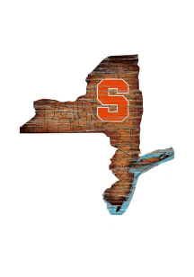 Syracuse Orange Mini Roadmap State Sign