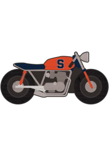 Syracuse Orange Motorcycle Cutout Sign