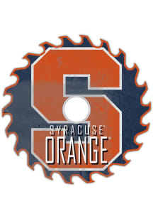 Syracuse Orange Rust Circular Saw Sign