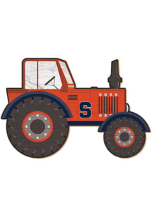 Syracuse Orange Tractor Cutout Sign