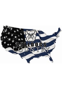 Butler Bulldogs USA Shape Flag Cutout Sign