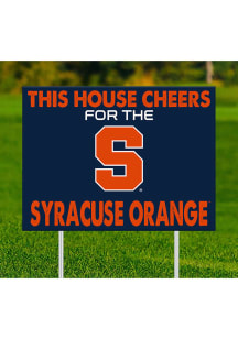 Syracuse Orange This House Cheers For Yard Sign
