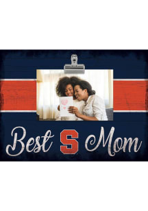 Syracuse Orange Best Mom Clip Picture Frame