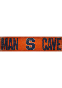 Syracuse Orange Man Cave 6x24 Sign