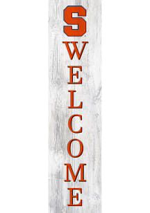 Syracuse Orange 48 Inch Welcome Leaner Sign