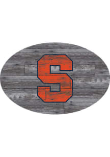 Syracuse Orange 46 Inch Distressed Wood Sign