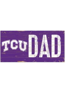 TCU Horned Frogs DAD Sign