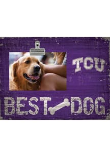 TCU Horned Frogs Best Dog Clip Picture Frame