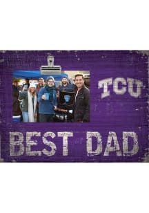 TCU Horned Frogs Best Dad Clip Picture Frame