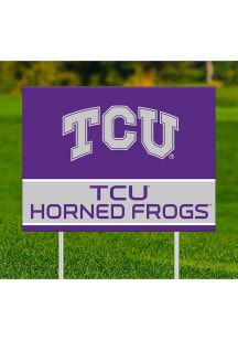 TCU Horned Frogs Team Yard Sign