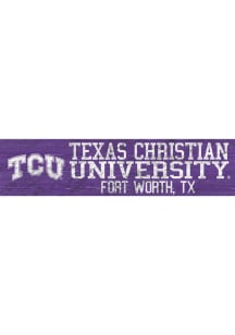 TCU Horned Frogs 6x24 Sign