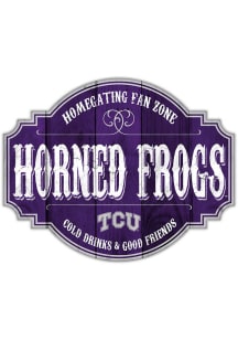 TCU Horned Frogs 24 Inch Homegating Tavern Sign