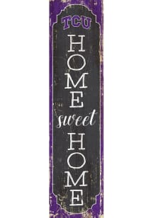 TCU Horned Frogs 48 Inch Home Sweet Home Leaner Sign