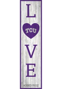 TCU Horned Frogs 48 Inch Love Leaner Sign