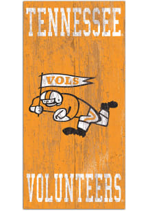 Tennessee Volunteers Heritage Logo 6x12 Sign