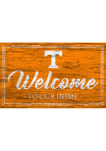 Tennessee Volunteers Welcome to our Home 6x12 Sign