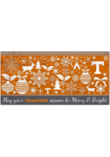 Tennessee Volunteers Merry and Bright Sign