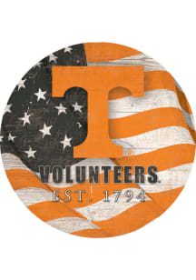 Tennessee Volunteers 24in Flag Circle Sign