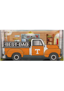 Tennessee Volunteers Best Dad Truck Sign