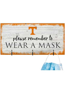 Tennessee Volunteers Please Wear Your Mask Sign - Orange
