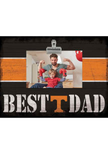Tennessee Volunteers Best Dad Clip Picture Frame