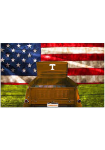 Tennessee Volunteers Patriotic Retro Truck Sign