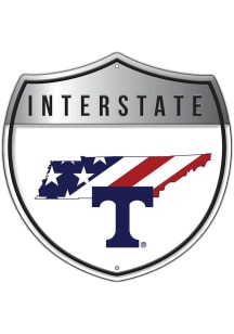 Tennessee Volunteers Patriotic Interstate Metal Sign